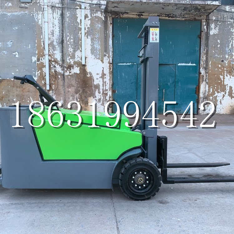 鹿寨县小型电动叉车1吨2吨步行站驾式电瓶堆高充电装卸车液压升降车铲车